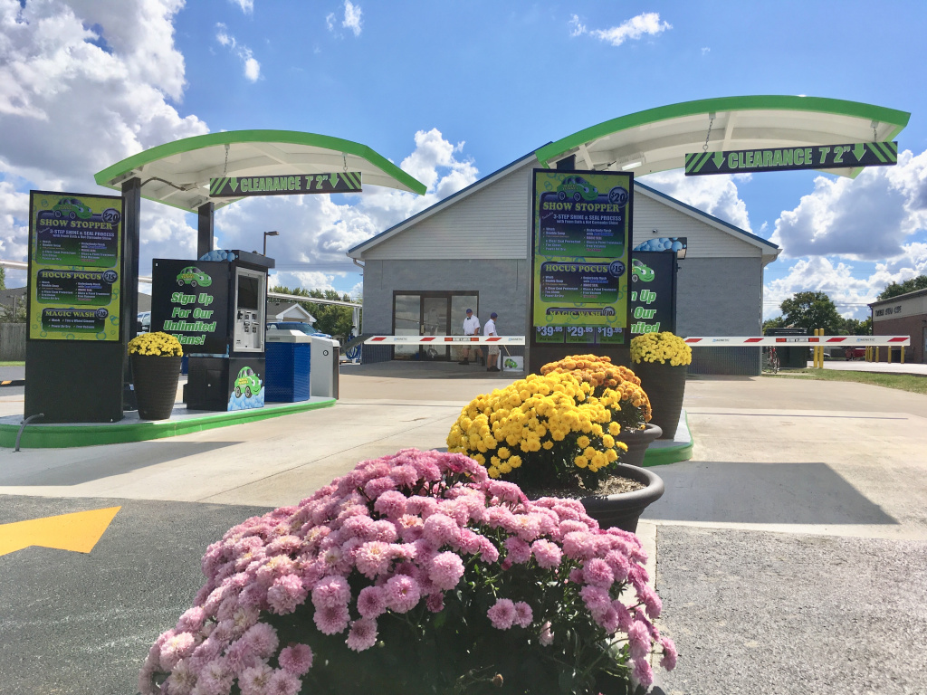 New Business Magic Tunnel Car Express Car Wash Scioto Post