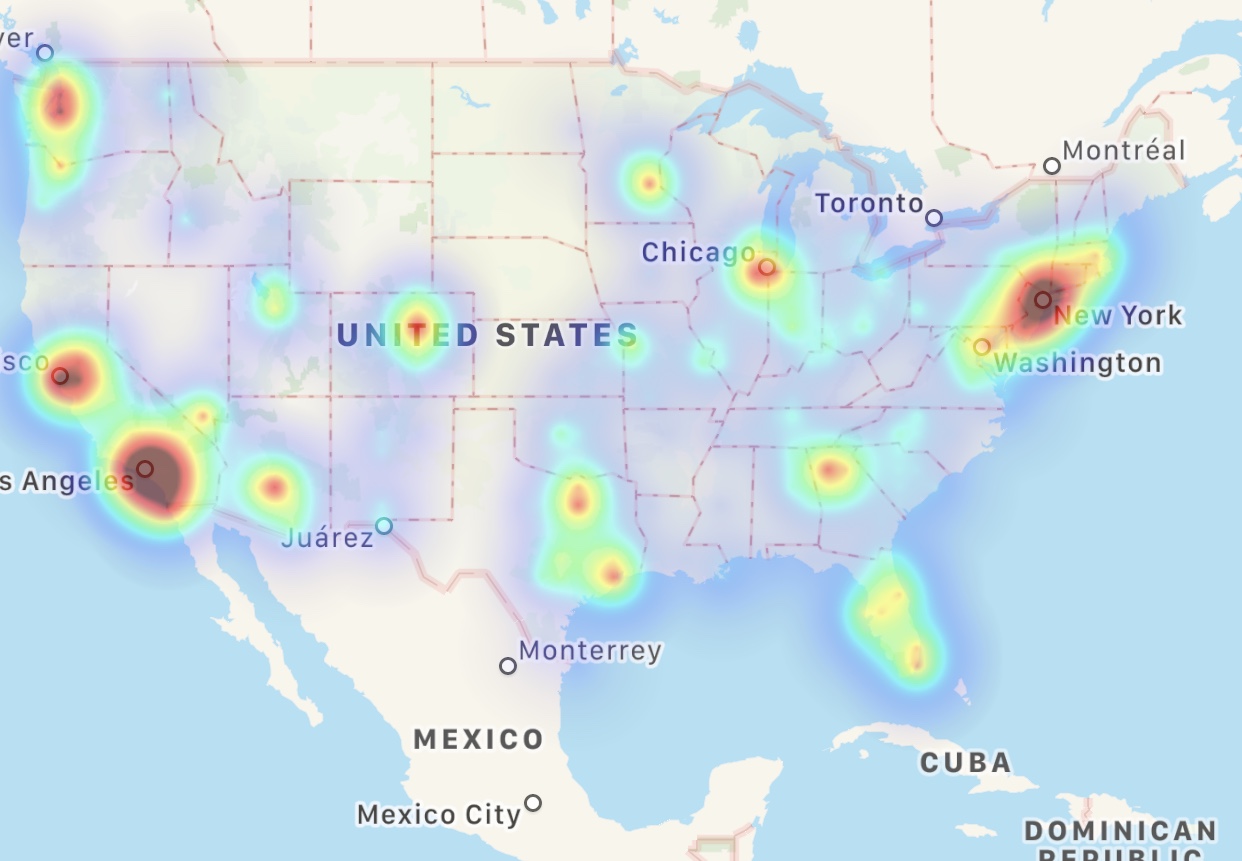 Nationwide Cell Phone Outage news word