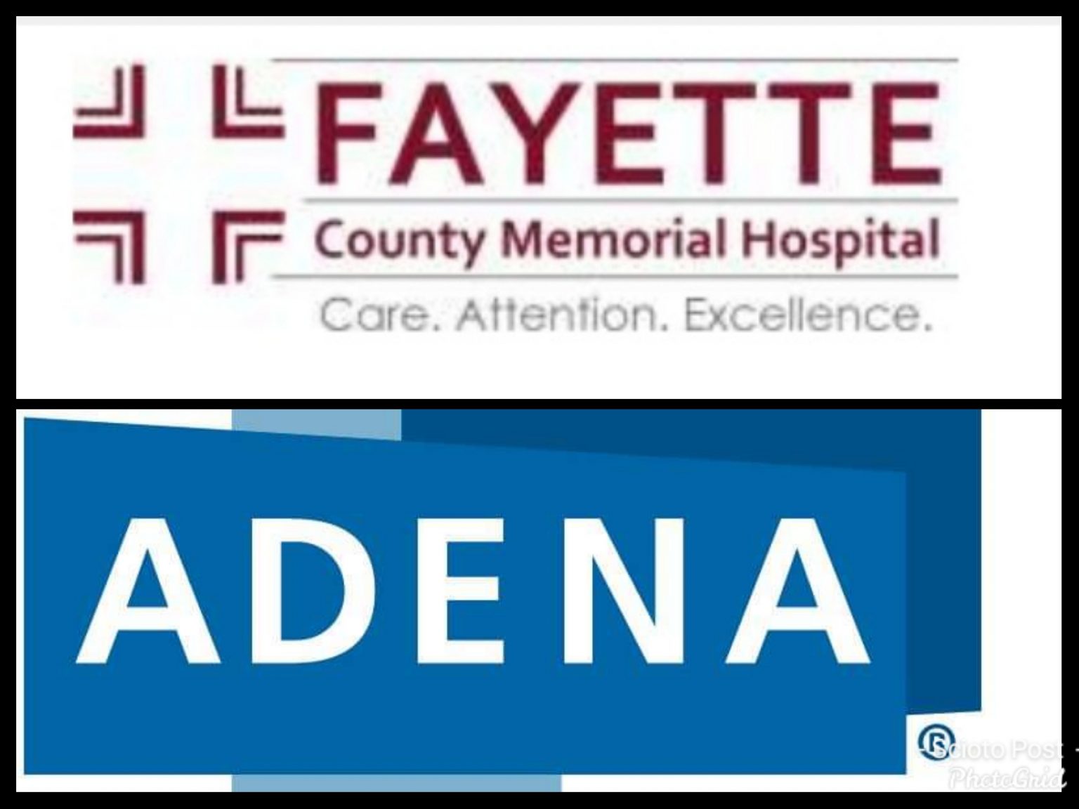 Washington CH OH Fayette County Memorial Hospital to Adena