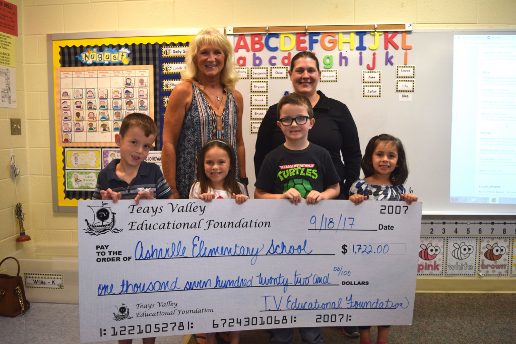 Ashville Elementary receives 1,722 TVEF Grant Scioto Post