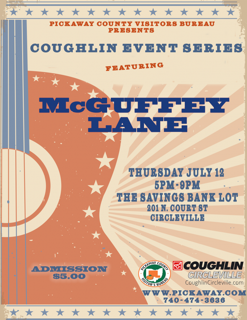 McGuffey Lane Comes to Circleville to Perform for One Night Only