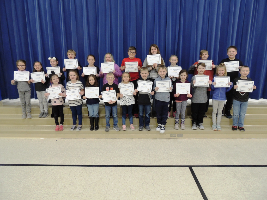 Walnut Elementary Students of the Month December 2018 Scioto Post