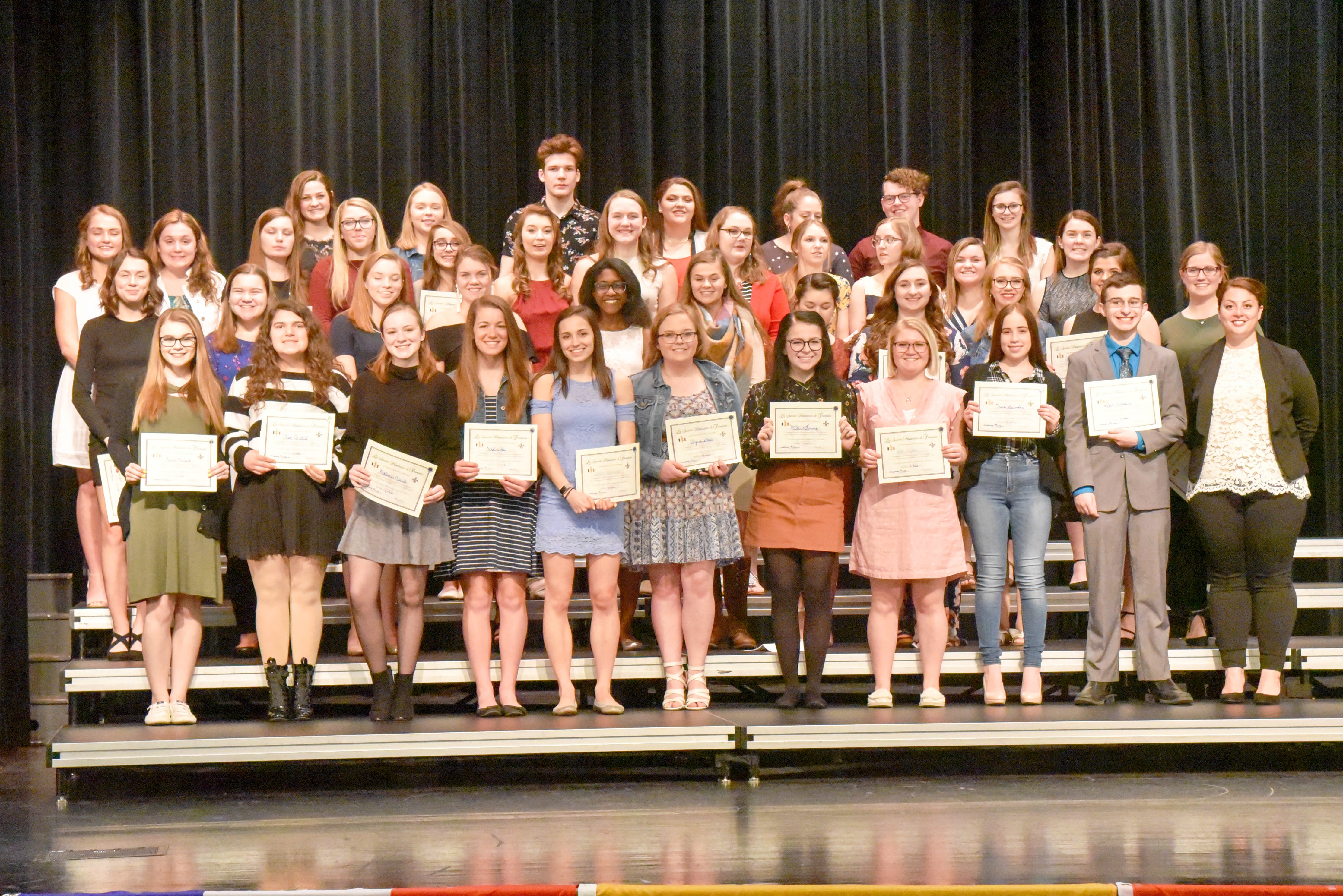 Last night, Passaic Valley had the National World Languages Honor Society  Induction ceremony. All students from French, Italian and Spanish…