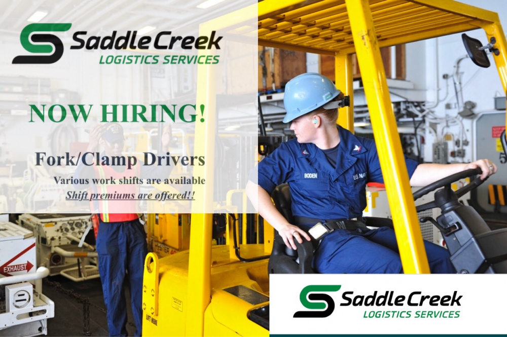 Saddle Creek Logistics Offering Hiring Event For Forklift Drivers Scioto Post