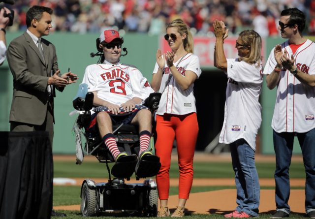 Pete Frates, Julie Frates, Ben Cherington
