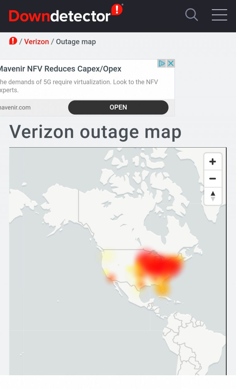 BREAKING Verizon Experiencing Nationwide Outage Scioto Post