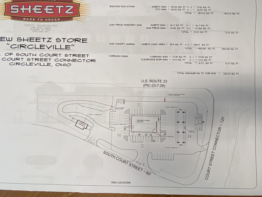 News Business Second Sheetz in Ohio to be Built in Circleville