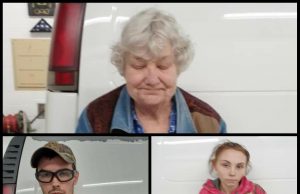 Vinton County OH- 77 Year Old Woman and Two Other Suspects Arrested For Burglary