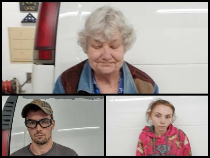 Vinton County OH 77 Year Old Woman and Two Other Suspects Arrested For