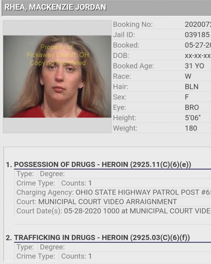 Circleville OH UPDATE Portsmouth Women Arrested and Charged with