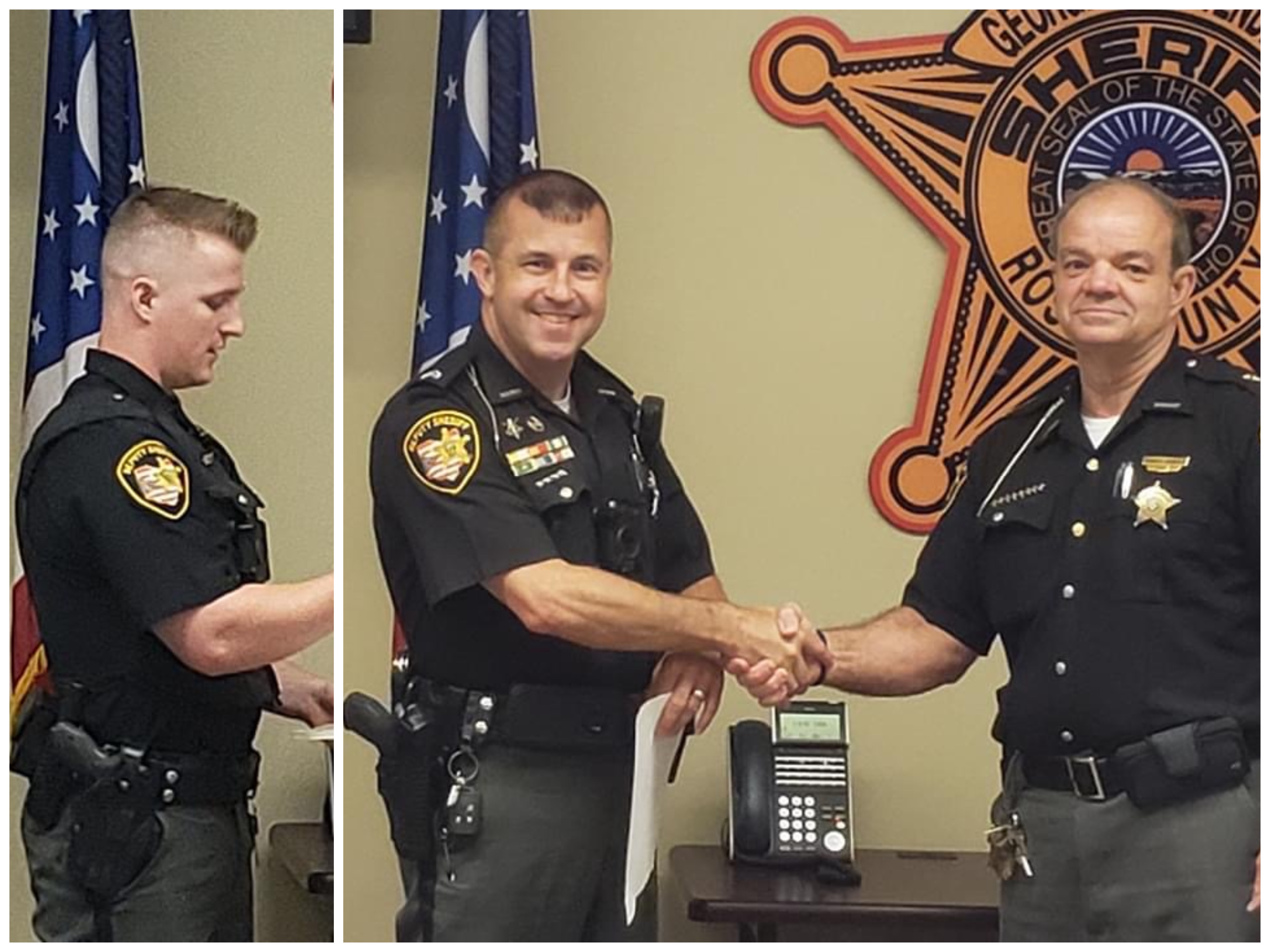 Two Ross Sheriff Employees Awarded Life Saving Awards for Saving the