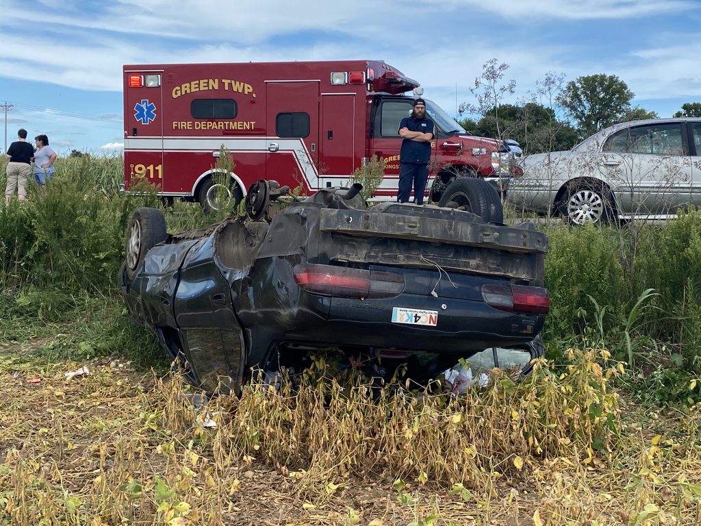 UPDATE: One Flown to Emergency Hospital After Rollover Accident in Ross ...