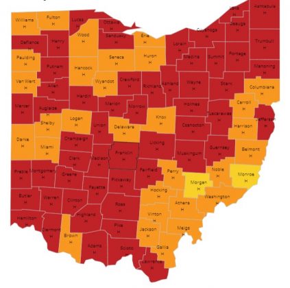 BREAKING: Pickaway County Turns Back to Red in Public Health Advisory ...