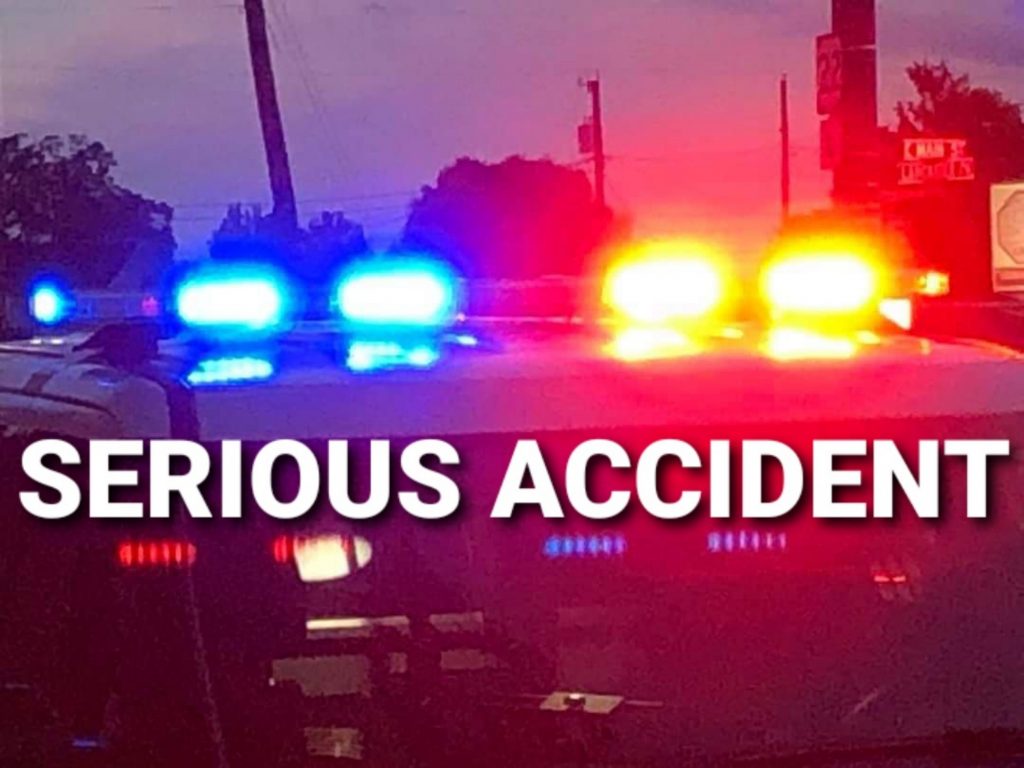 Hocking County OH Serious Single Vehicle Crash with Entrapment