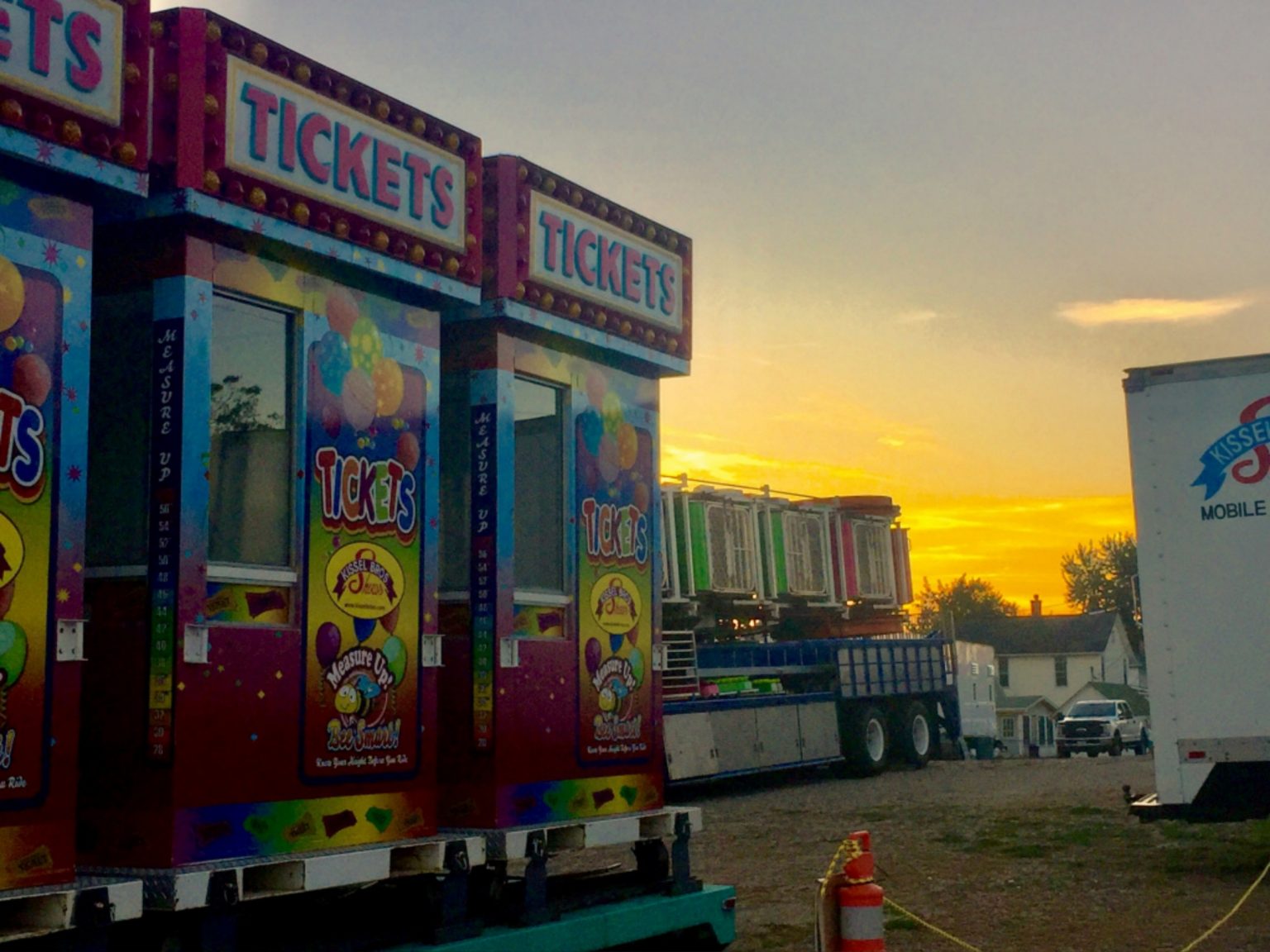 Circleville OH Kissel Bros Amusement OUT, Poor Jack Amusements IN at