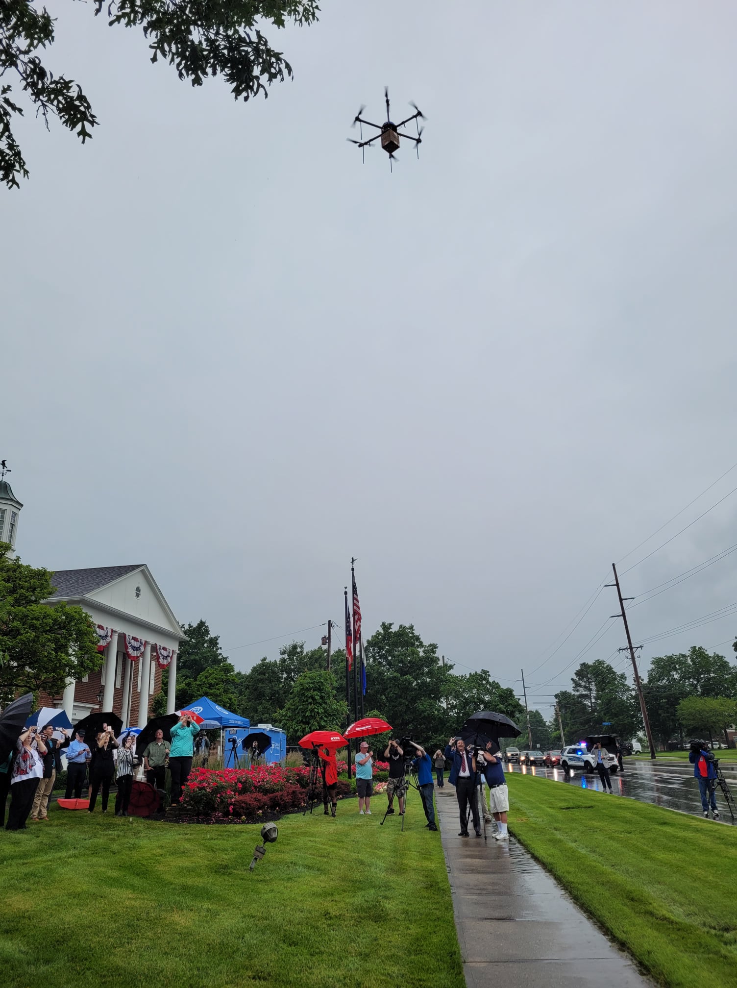 Kroger Made First Drone Grocery Delivery in Ohio Scioto Post