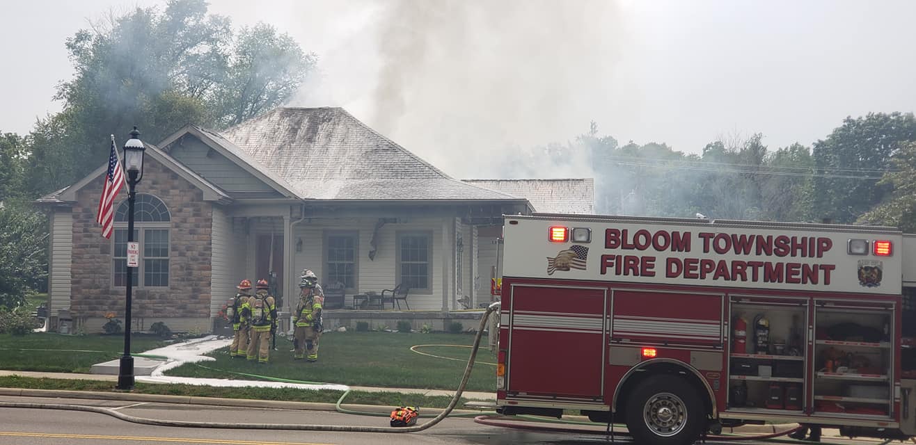 Fireman Fight Lithopolis House Fire in High Heat Index Scioto Post