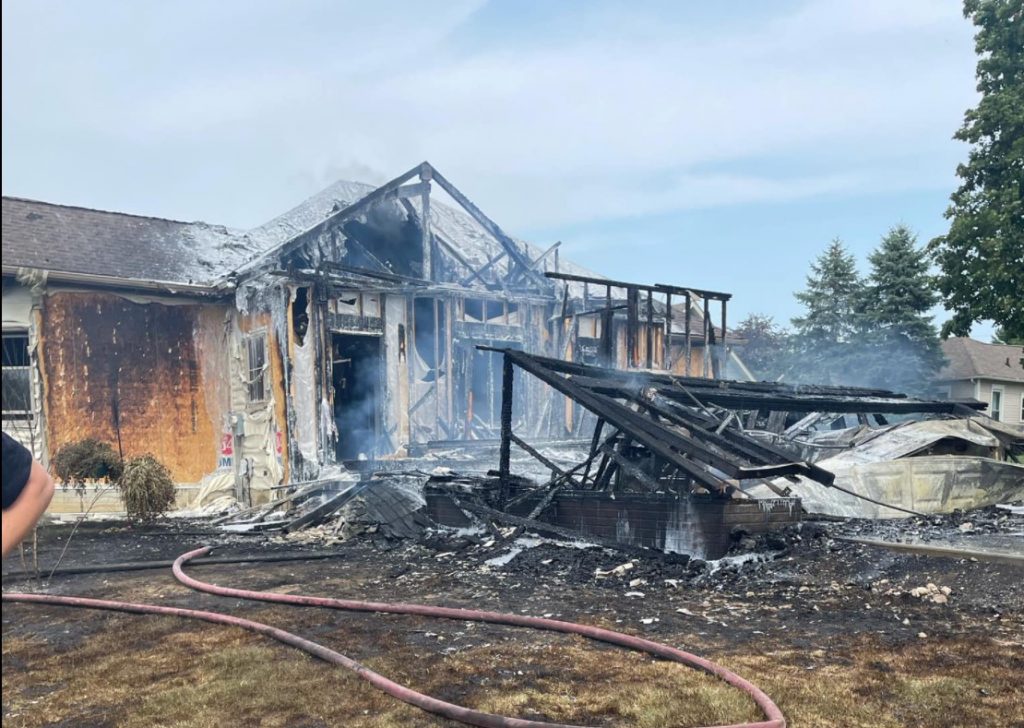Fireman Fight Lithopolis House Fire in High Heat Index Scioto Post