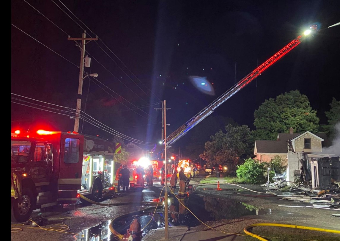 OVERNIGHT: Fire Consumes Commerical Structure in Bainbridge - Scioto Post