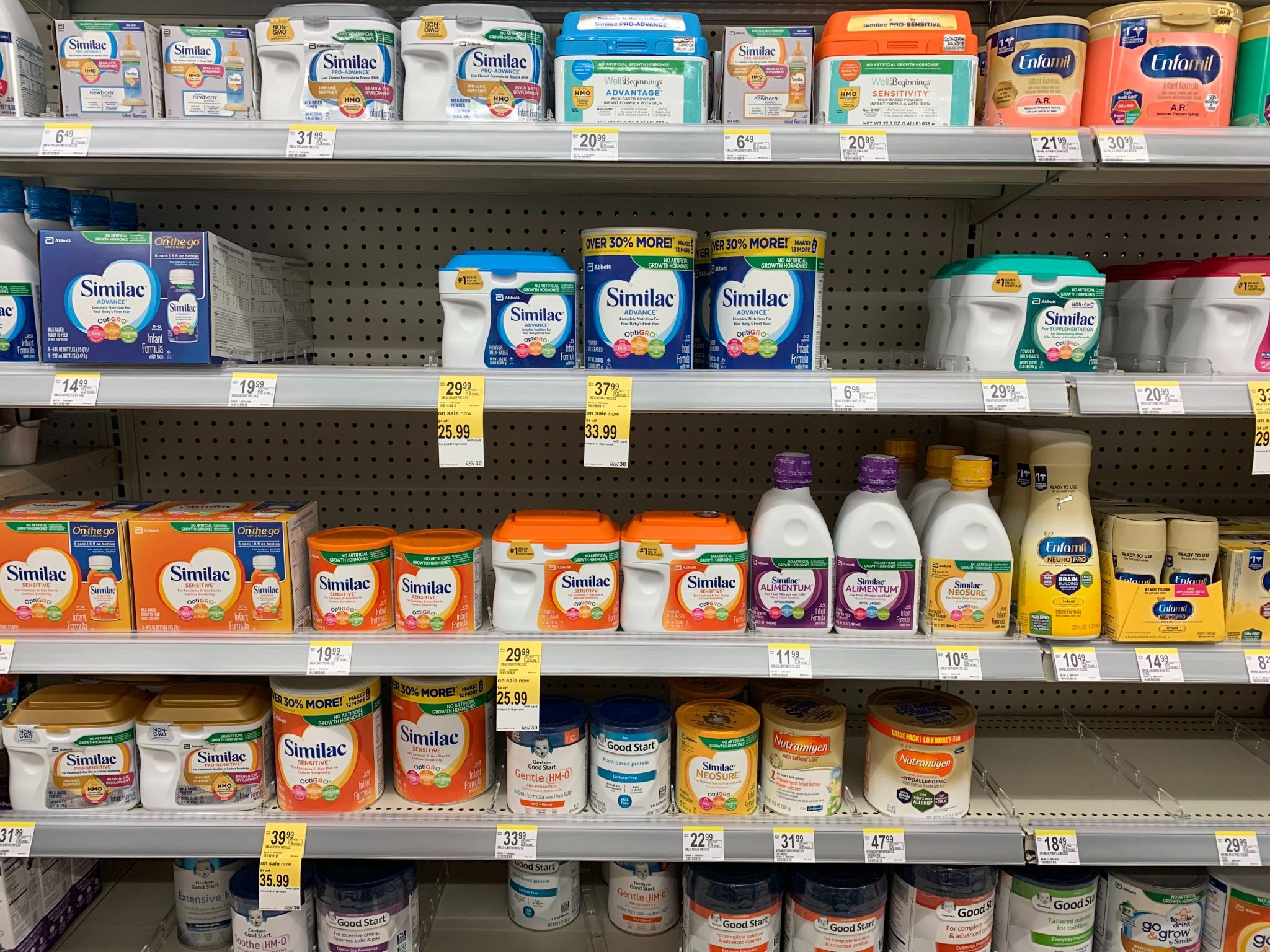 Baby Formula Found Locally is Making Babies Sick Here's the Recall
