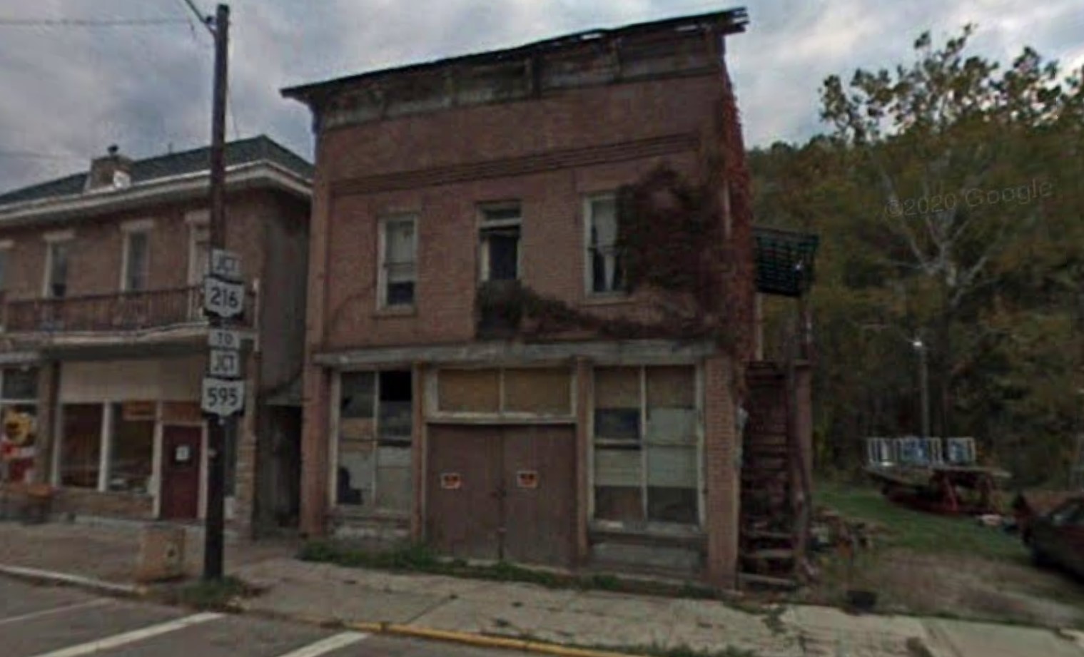 Historical Building Collapses into Street in New Straitsville Scioto Post