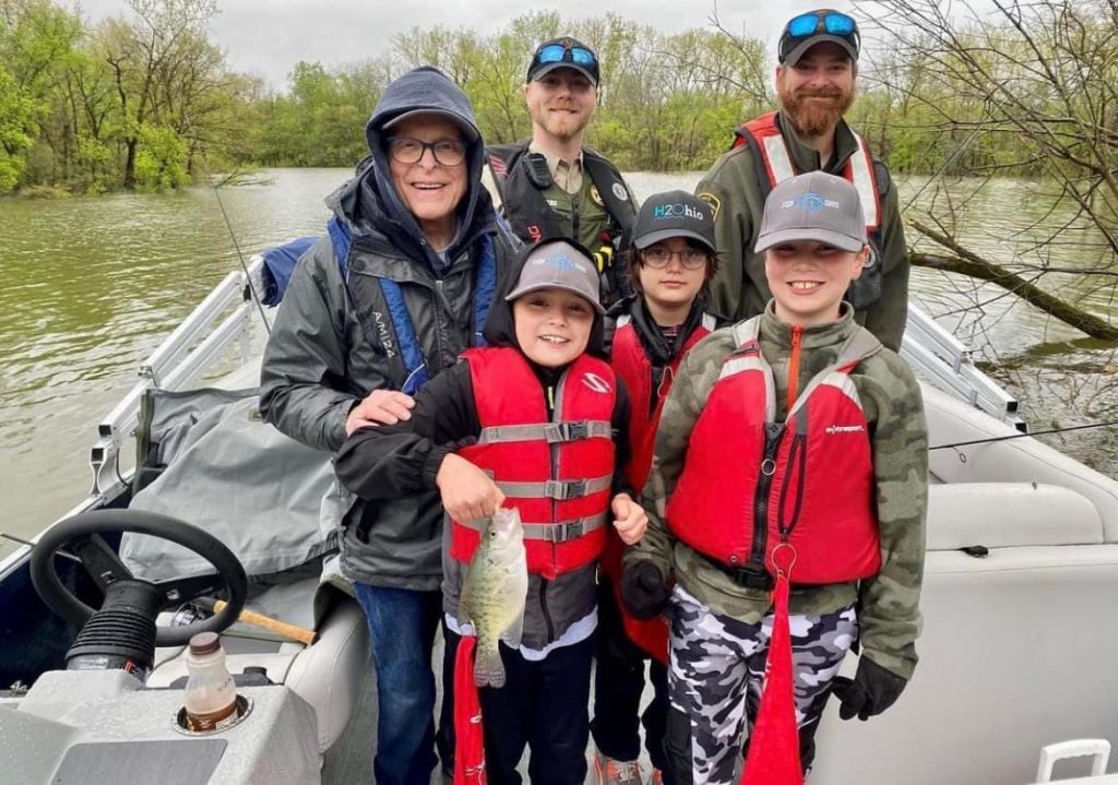 Dewine Visits Pickaway County Fishes Deer Creek Scioto Post