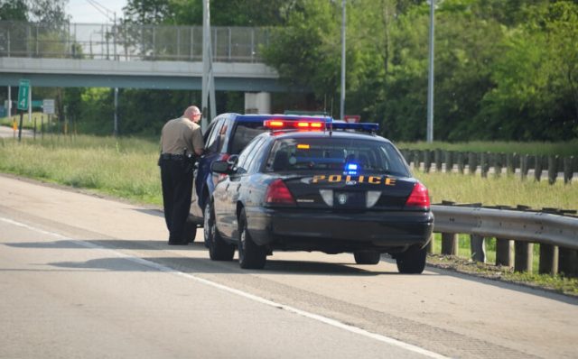 Police Vehicle Traffic Ticket