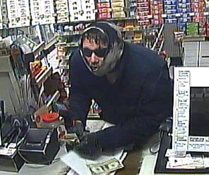 Kitsap County Sheriff's Office looking for suspect in armed gas station robbery
