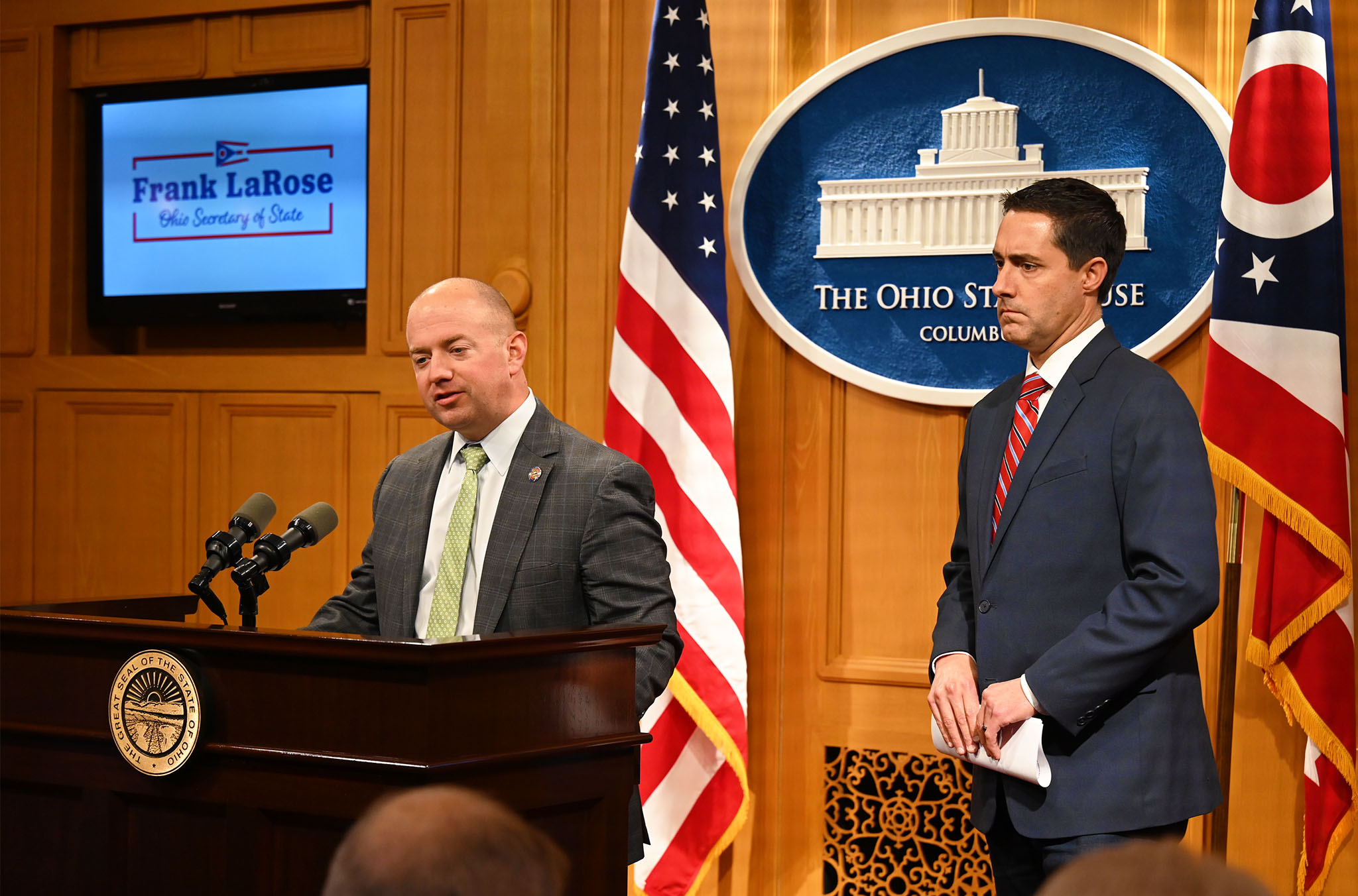 Stewart LaRose Announce The Ohio Constitution Protection Amendment 