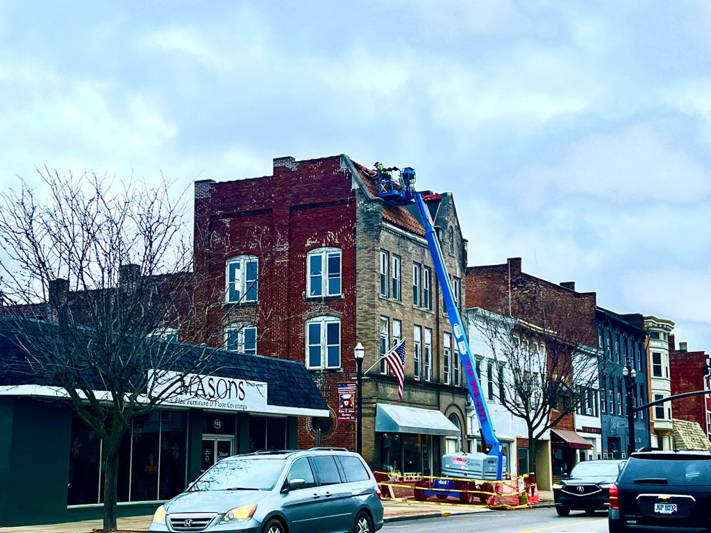 Downtown Circleville Building Gets MakeOver Will Keep Some Historical