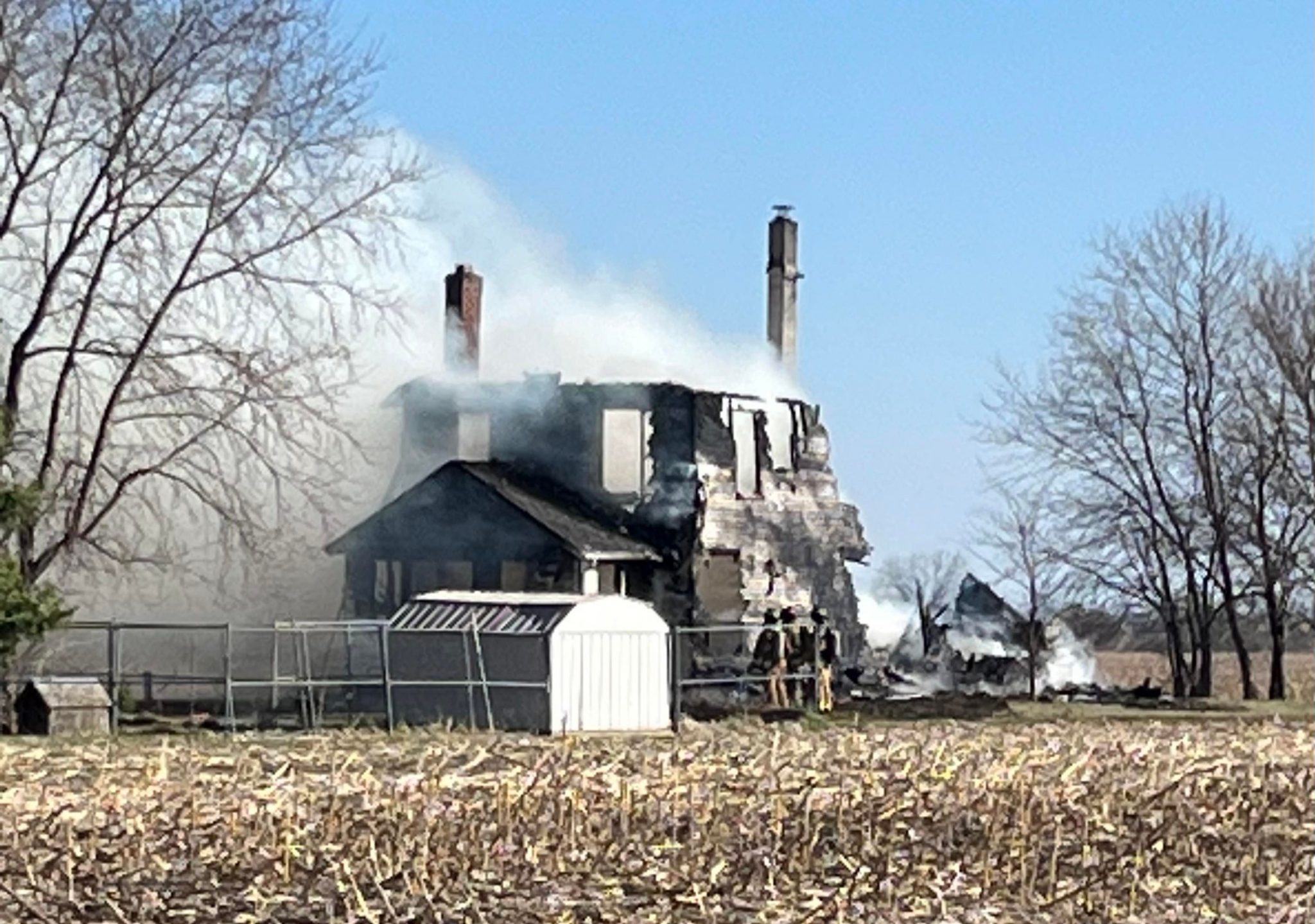 Update Structure Fire Reported Outside of Williamsport Scioto Post