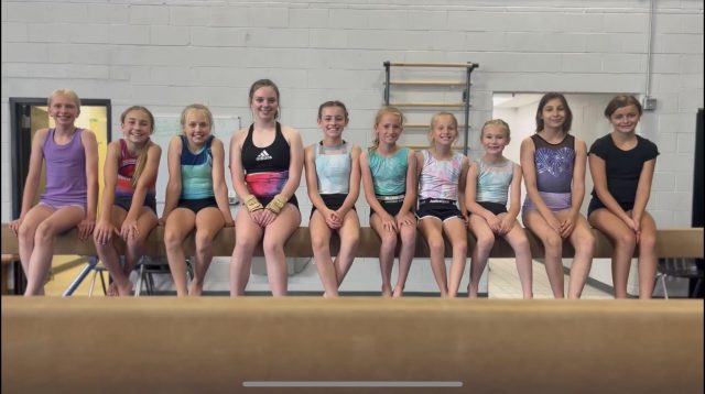 2023-National-YMCA-Gymnastics-competitors