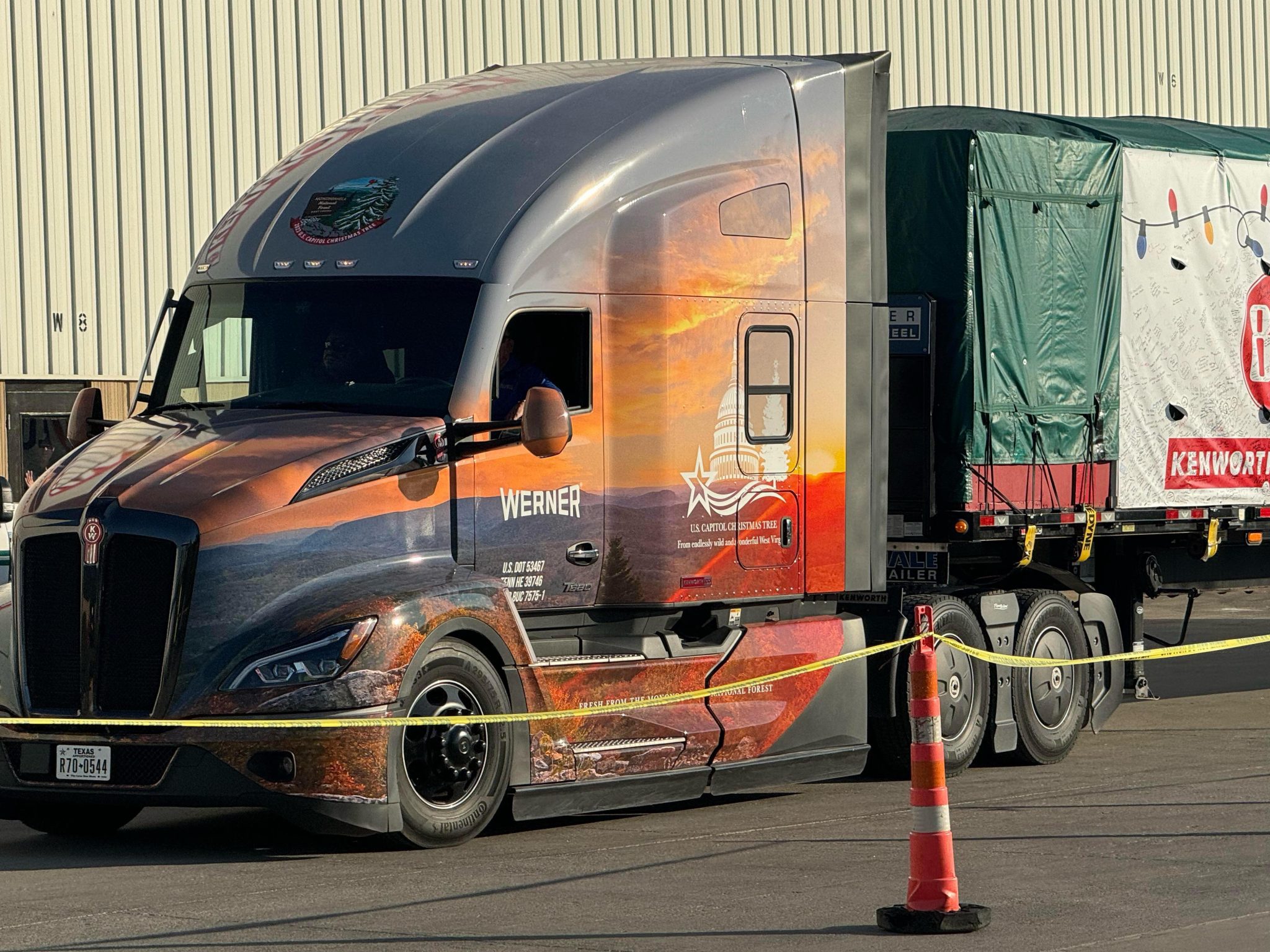 Ross County U.S. Capitol Christmas Tree Makes Stop in Chillicothe
