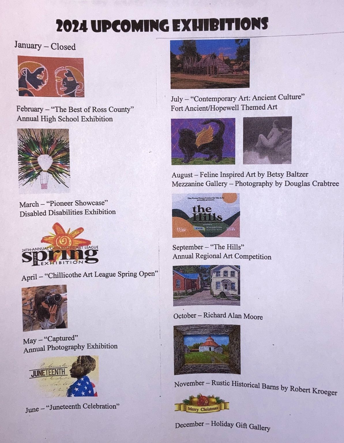 Chillicothe's Free Public Art Gallery Offers Artsy Gift Shopping and