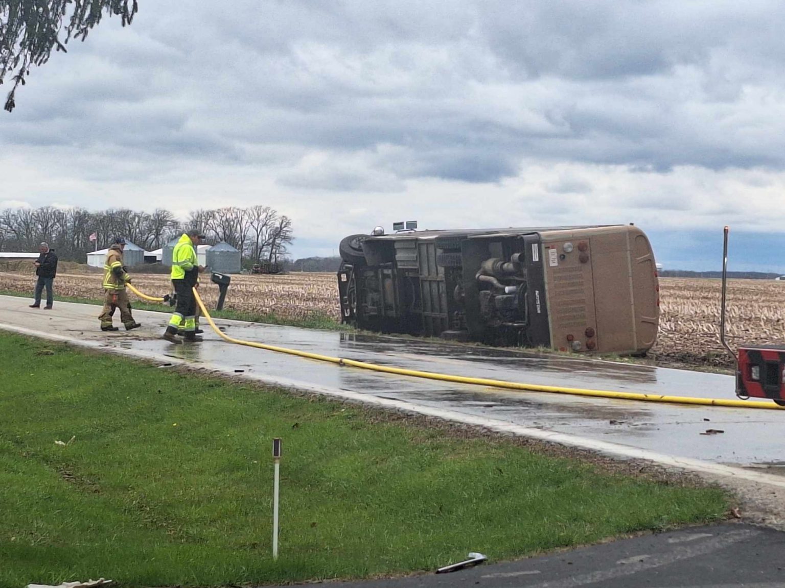 Pickaway County Update Prison Bus Crash Three Hospitalized - Scioto Post