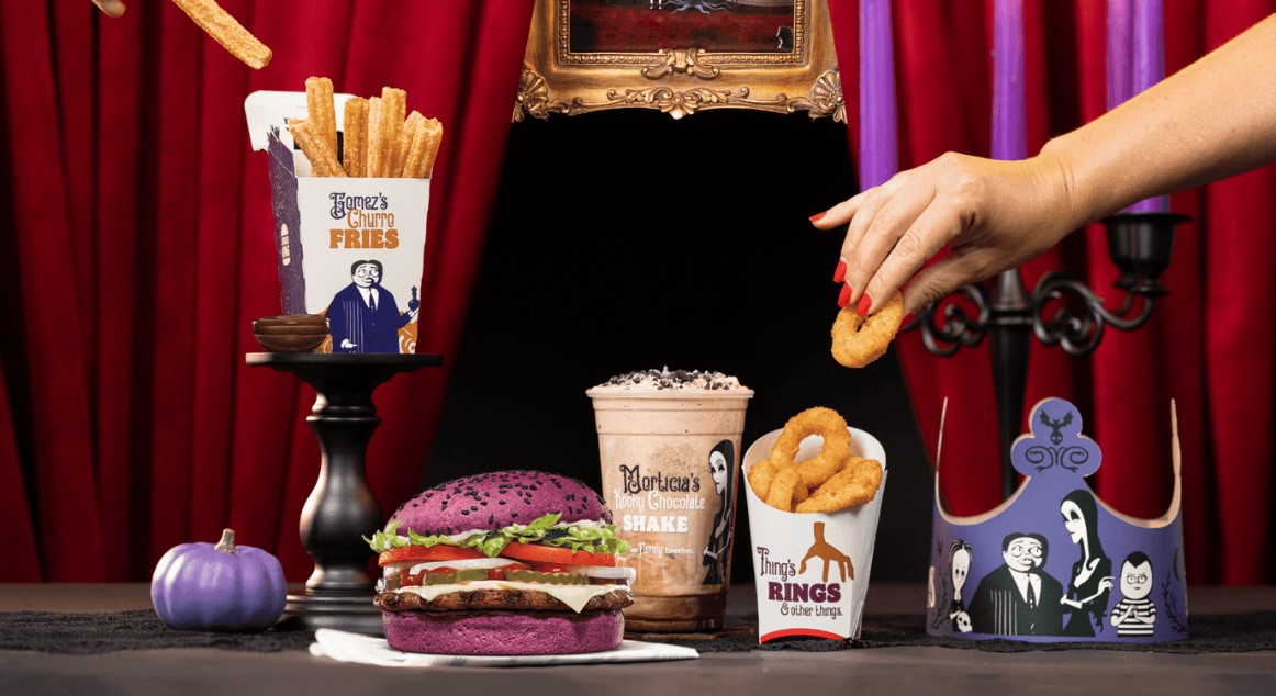 Burger King Unveils The Addams Family Menu This Halloween Scioto Post