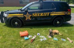 Ross County Sheriff’s Office Mourns the Loss of K9 Blue who Also Worked in Pickaway County