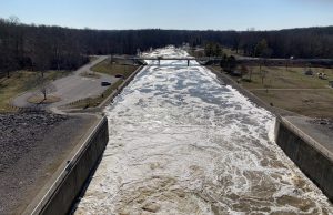 Deer Creek Dam Begins Releasing Water After Flooding, Lake Levels Start to Decrease