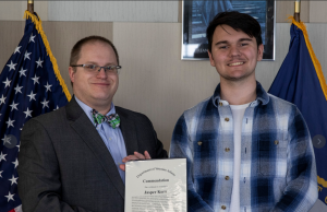 Zane Trace Senior Honored with Prestigious VA Scholarship for Service to Veterans