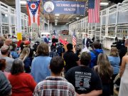 Senator Moreno Answers Questions in News Conference as Glove Company Moves into Chillicothe Paper Mill