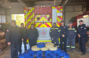 Harrison Township Firefighters Association Receives $5,000 Grant from Novelis