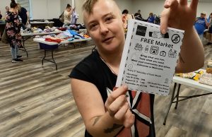 Monthly Chillicothe “Free Market” in Library Annex on Saturday