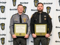 Circleville and Franklin County Officers Honored for Heroic Response after Woman Found Leaning Over Bridge