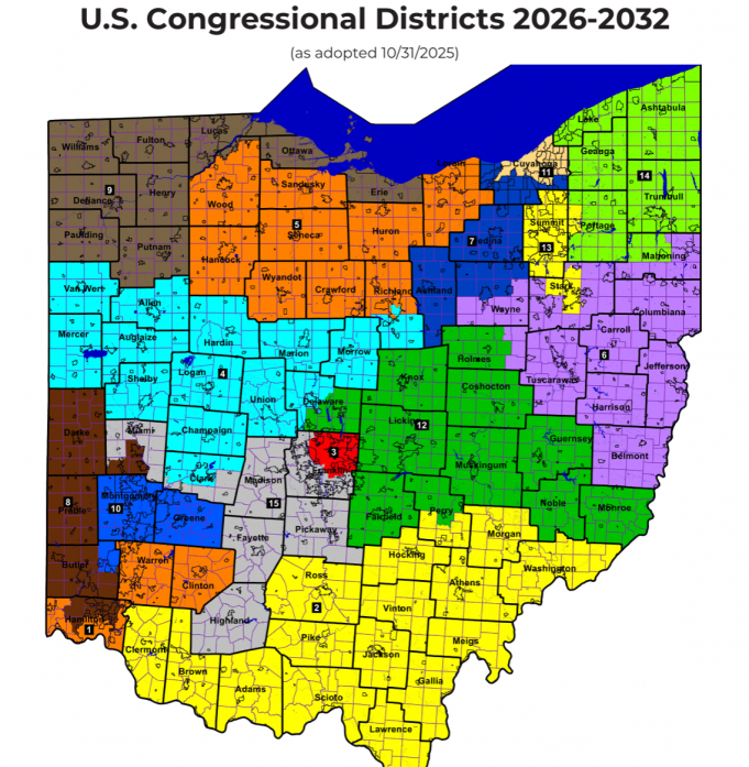 Ohio Redistricting Commission Unanimously Approves New Congressional ...