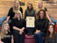 Ohio House of Representatives Honors Color Bar Hair Studio for Pumpkin Show Window Win
