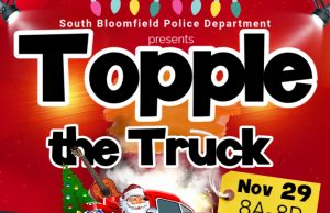 South Bloomfield Police Gear Up for 14th Annual ‘Topple the Truck’ Toy Drive