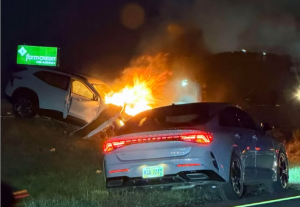 Fiery Two-Vehicle Crash Shuts Down Northbound US-23 in Pickaway County ...