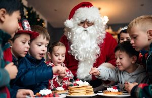 FREE EVENT – Harrison Township Fire Division to Host “Pancakes with Santa” Event This Saturday