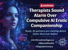 Study Warns AI Erotic Companionship Is Reshaping Desire and Accelerating Compulsive Behavior