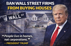 Trump Calls for Ban on Wall Street Firms Buying Single-Family Homes